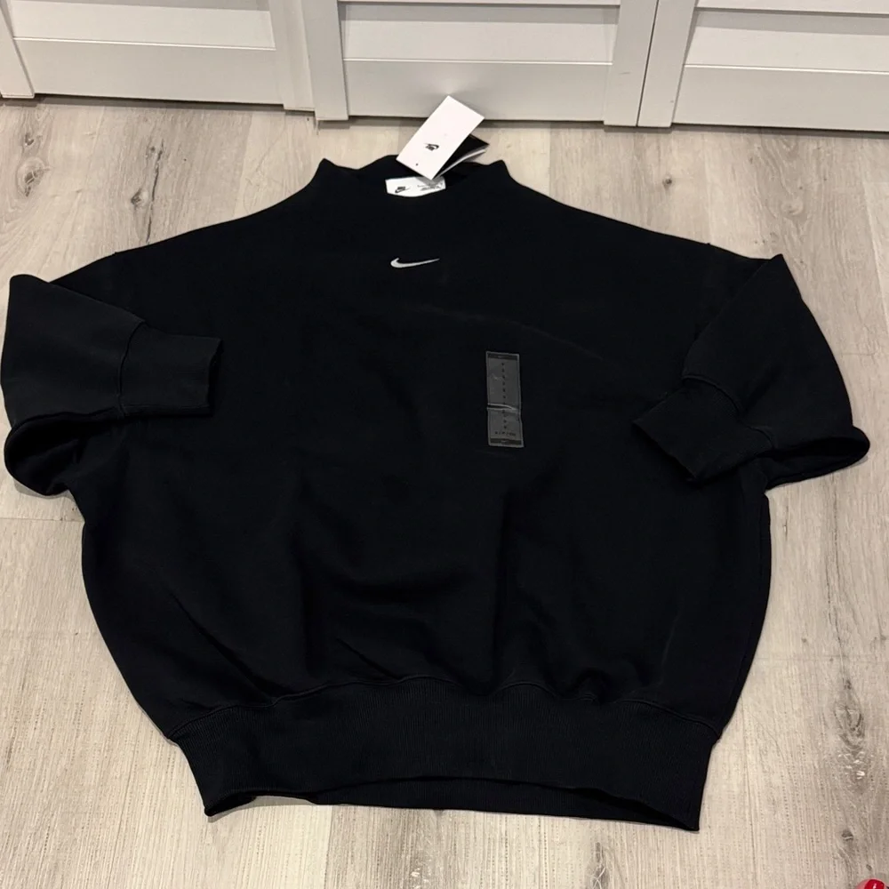 Nike Sportswear Oversized Women's Black Sweater. - Picture 13 of 14